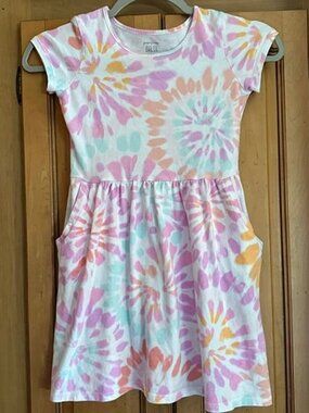 Girls Jumping Beans Abstract Dress-6X